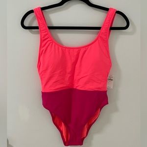 Color-block swimsuit